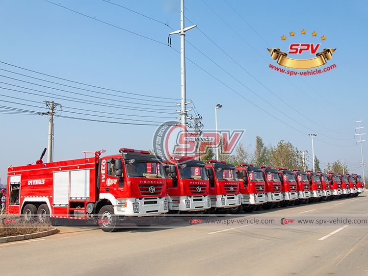 Dry Powder Water Foam Fire Truck IVECO - 13 units - 2